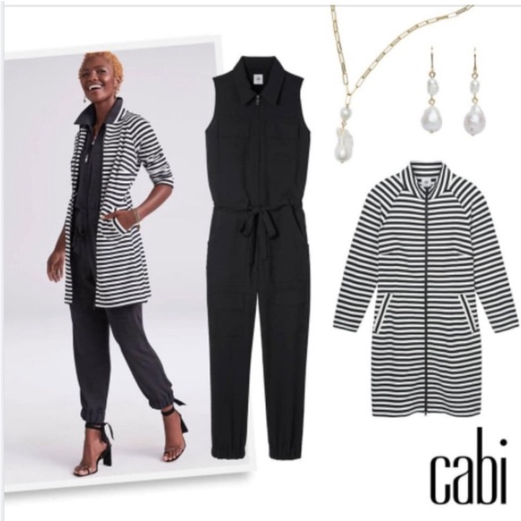 CAbi Byline Jacket #5851 Black & White Small NWOT - Picture 12 of 12